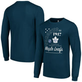Toronto Maple Leafs Starter Arch City Theme Graphic Long Sleeve T-Shirt - Navy | NHL online