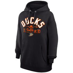 Anaheim Ducks Starter Puck Pullover Hoodie - Black | NHL online