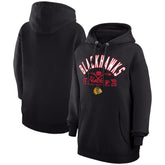 Chicago Blackhawks Starter Puck Pullover Hoodie - Black | NHL on sale