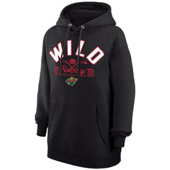 Minnesota Wild Starter Puck Pullover Hoodie - Black | NHL on sale