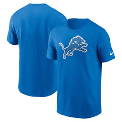 Detroit Lions Primetime Logo Essential T-Shirt - Blue - Nike