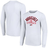 Carolina Hurricanes Starter Puck Long Sleeve T-Shirt - White | NHL discount