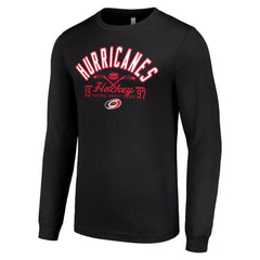 Carolina Hurricanes Starter Puck Long Sleeve T-Shirt - Black | NHL near me