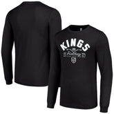 Los Angeles Kings Starter Puck Long Sleeve T-Shirt - Black | NHL near me