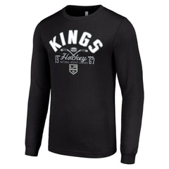 Los Angeles Kings Starter Puck Long Sleeve T-Shirt - Black | NHL near me