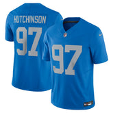 Aidan Hutchinson Detroit Lions Vapor F.U.S.E. Alternate Limited Jersey - Blue - Nike