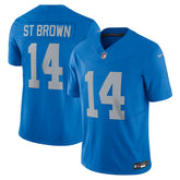 Amon-Ra St. Brown Detroit Lions Vapor F.U.S.E. Alternate Limited Jersey - Blue - Nike
