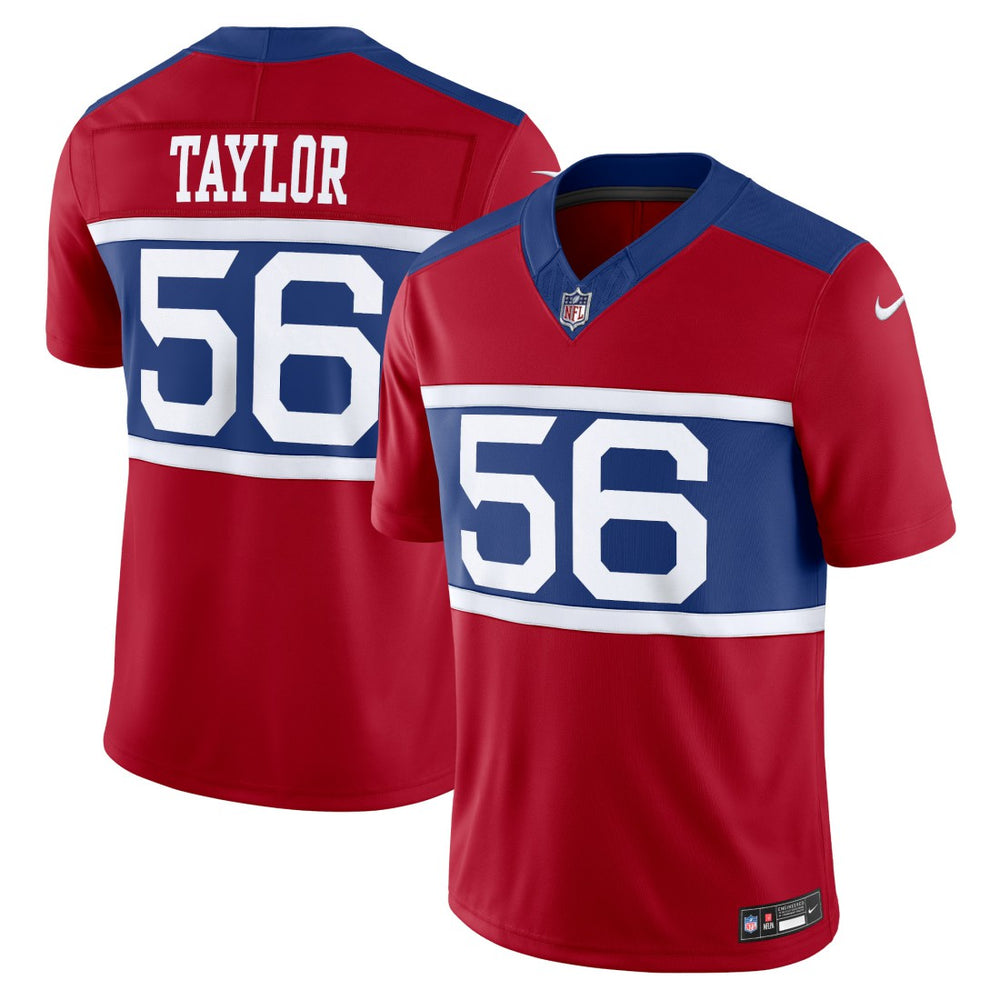 Lawrence Taylor New York Giants Alternate Vapor F.U.S.E. Retired Player Limited Jersey - Century Red - Nike
