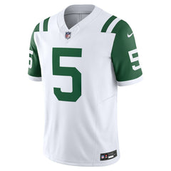 Garrett Wilson New York Jets Classic Alternate Vapor F.U.S.E. Limited Jersey - White - Nike