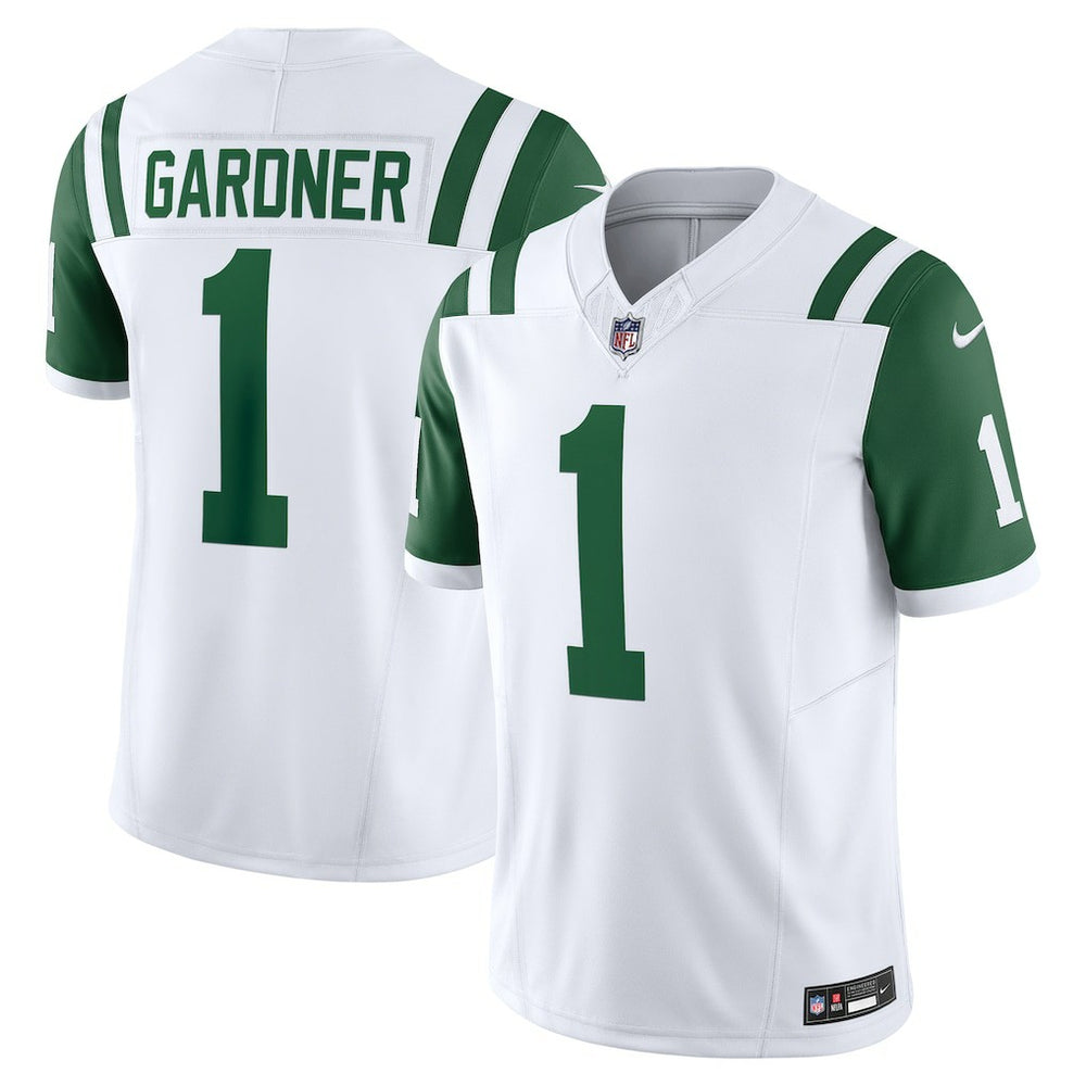 Ahmad Sauce Gardner New York Jets Classic Alternate Vapor F.U.S.E. Limited Jersey - White - Nike