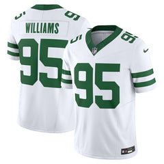 Quinnen Williams New York Jets Vapor F.U.S.E. Limited Jersey - Legacy White - Nike