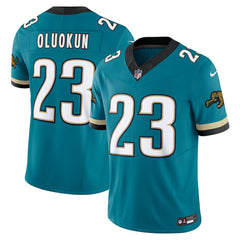 Foye Oluokun Jacksonville Jaguars Prowler Throwback Vapor F.U.S.E. Limited Jersey - Teal - Nike