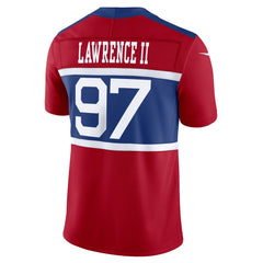 Dexter Lawrence II New York Giants Alternate Vapor F.U.S.E. Limited Jersey - Century Red - Nike
