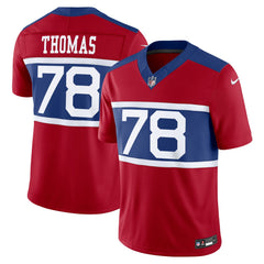 Andrew Thomas New York Giants Alternate Vapor F.U.S.E. Limited Jersey - Century Red - Nike