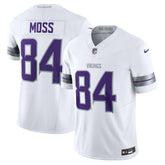 Randy Moss Minnesota Vikings Alternate Vapor F.U.S.E. Retired Player Limited Jersey - White - Nike