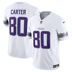 Cris Carter Minnesota Vikings Alternate Vapor F.U.S.E. Retired Player Limited Jersey - White - Nike