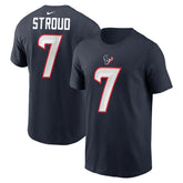 C.J. Stroud Houston Texans Player Name & Number T-Shirt - Navy - Nike
