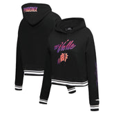 Phoenix Suns Pro Standard Women's 2023/24 City Edition Cropped Pullover Hoodie Black