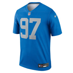 Aidan Hutchinson Detroit Lions Legend Player Performance Top - Blue - Nike