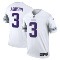 Jordan Addison Minnesota Vikings Legend Player Performance Top - White - Nike