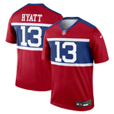 Jalin Hyatt New York Giants Legend Player Performance Top - Red - Nike