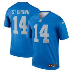 Amon-Ra St. Brown Detroit Lions Legend Player Performance Top - Blue - Nike