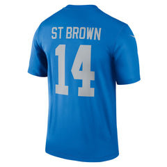 Amon-Ra St. Brown Detroit Lions Legend Player Performance Top - Blue - Nike