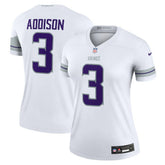 Jordan Addison Minnesota Vikings Women's Alternate Legend Player Performance Top - White - Nike