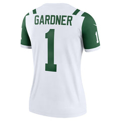 Ahmad Sauce Gardner New York Jets Women's Alternate Legend Player Performance Top - Classic Alternate White - Nike