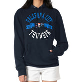 Oklahoma City Thunder G-III 4Her by Carl Banks Women's City Pullover Hoodie Navy