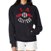 LA Clippers G-III 4Her by Carl Banks Women's City Pullover Hoodie Black