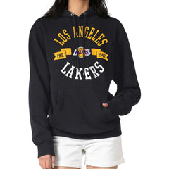 Los Angeles Lakers G-III 4Her by Carl Banks Women's City Pullover Hoodie Black