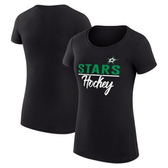 Dallas Stars G-III 4Her by Carl Banks Women's Super-Slim Fit Lightweight Team Sport T-Shirt - Black | NHL discount