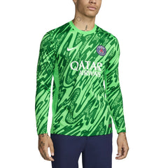Nike - Paris Saint-Germain 2024/25 Goalkeeper Replica Stadium Long Sleeve Jersey - Green