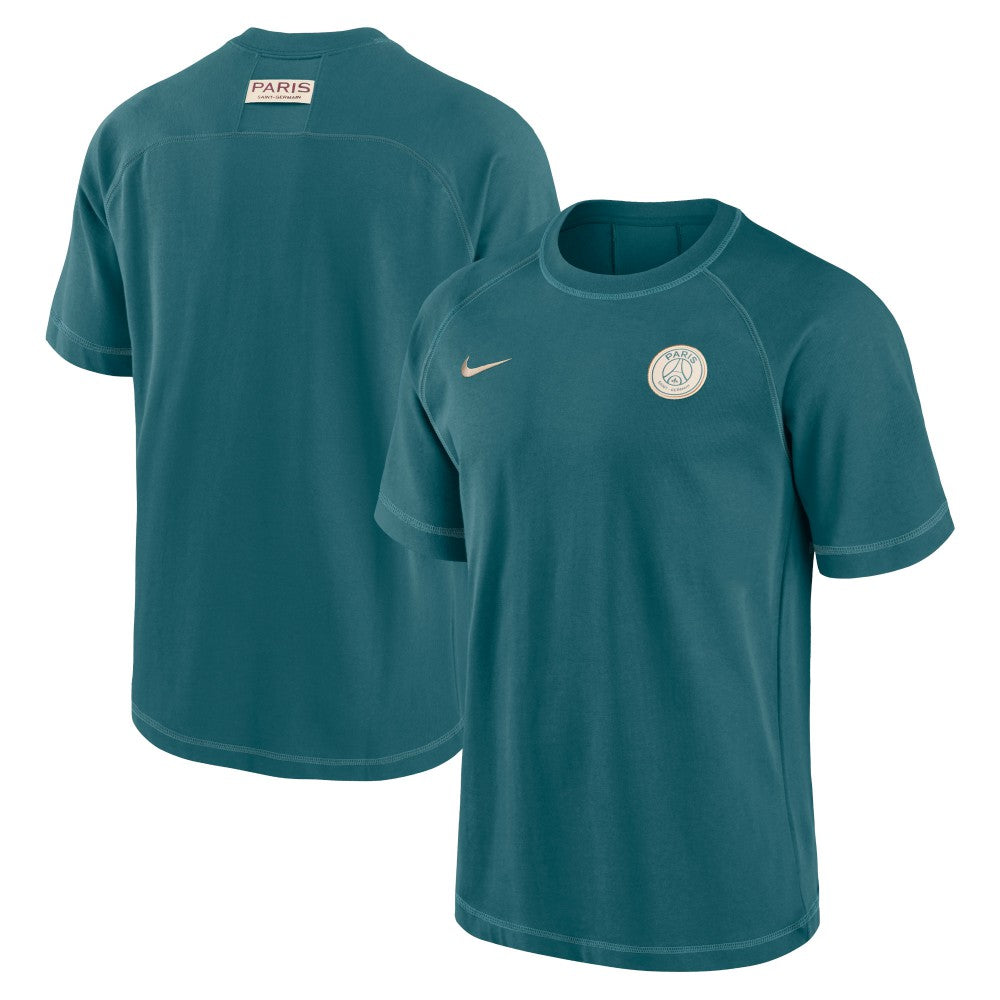 Nike - Paris Saint-Germain 2024/25 Loose Fit Travel Top - Teal