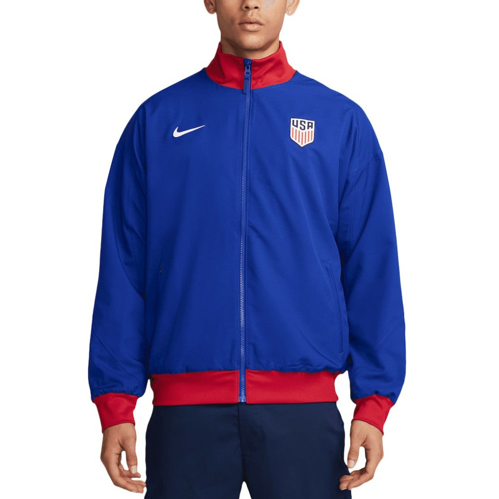 Nike - USMNT 2024 Strike Anthem Full-Zip Jacket - Royal