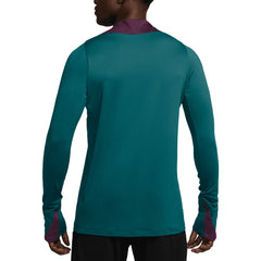 Nike - Paris Saint-Germain 2024/25 Strike Drill Performance Quarter-Zip Long Sleeve Top - Teal