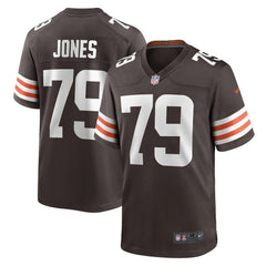 Dawand Jones Cleveland Browns Team Game Jersey - Brown - Nike