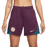 Nike - Paris Saint-Germain Women's 2024/25 Strike Performance Shorts - Burgundy