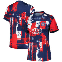 Nike - Paris Saint-Germain Women's 2024/25 Home Academy Pro Pre-Match Top - Navy