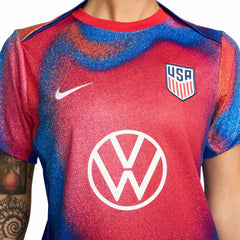 Nike - USMNT Women's 2024 Academy Pro Pre-Match Top - Red