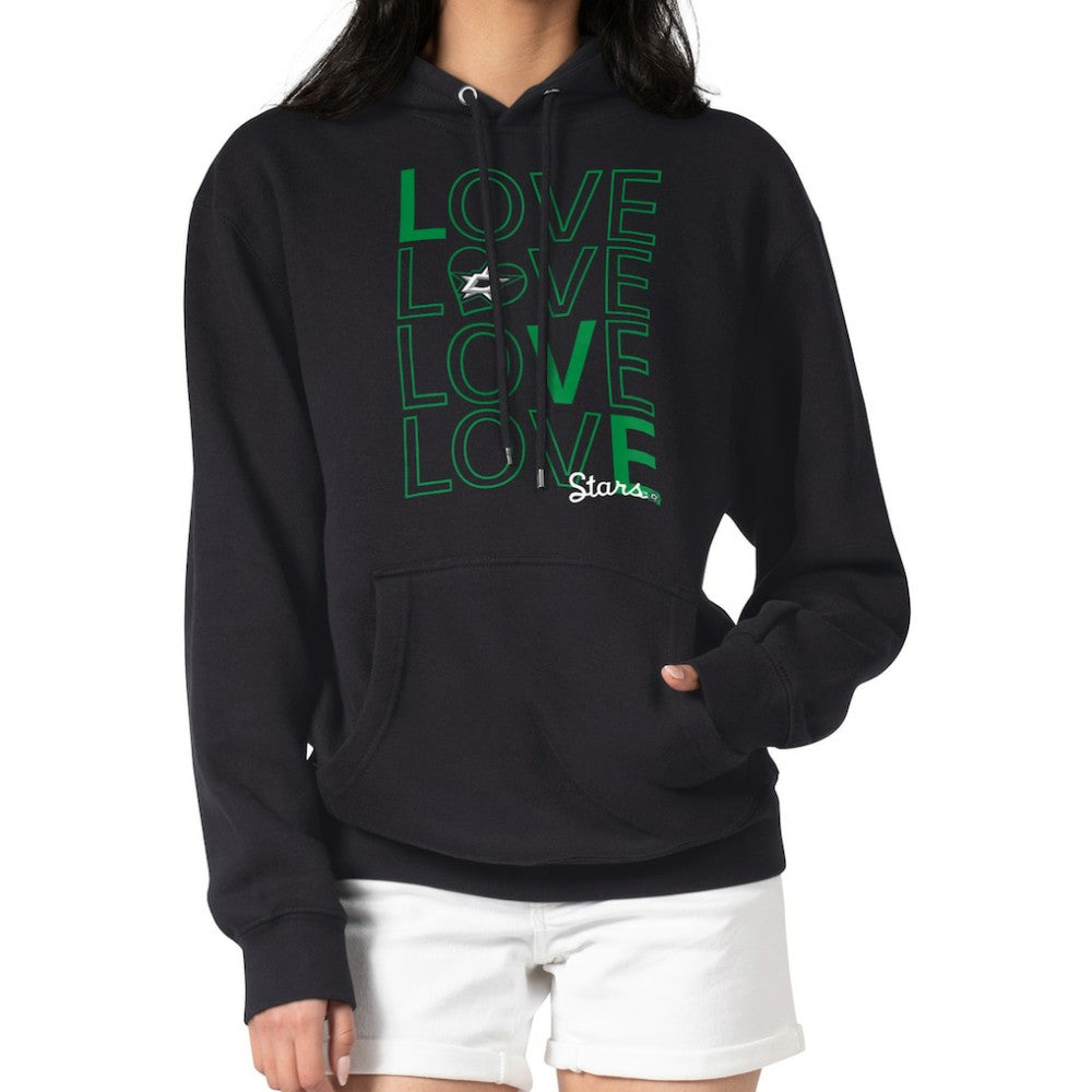 Dallas Stars G-III 4Her by Carl Banks Women's Hockey Love Fleece Pullover Hoodie - Black | NHL discount