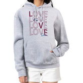 Colorado Avalanche G-III 4Her by Carl Banks Women's Hockey Love Fleece Pullover Hoodie - Gray | NHL Clearance