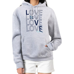 Seattle Kraken G-III 4Her by Carl Banks Women's Hockey Love Fleece Pullover Hoodie - Gray | NHL sale