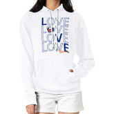 New York Islanders G-III 4Her by Carl Banks Women's Hockey Love Fleece Pullover Hoodie - White | NHL Clearance