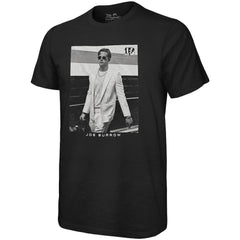 Joe Burrow Cincinnati Bengals Majestic Threads Oversized Player Image T-Shirt - Black - NFL