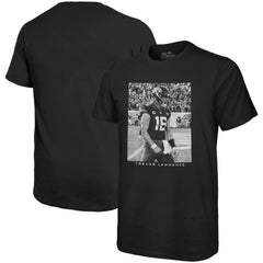 Trevor Lawrence Jacksonville Jaguars Majestic Threads Oversized Player Image T-Shirt - Black - NFL