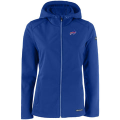 Buffalo Bills Cutter & Buck Women's Evoke Eco Softshell Recycled Full-Zip Hooded Jacket - Royal - NFL