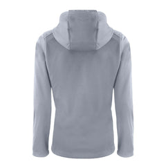 New Orleans Saints Cutter & Buck Women's Evoke Eco Softshell Recycled Full-Zip Hooded Jacket - Gray - NFL