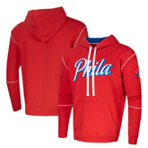 Philadelphia 76ers Stadium Essentials Monument Pullover Hoodie Red